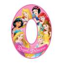 Disney Princess Number 0 Edible Icing Image